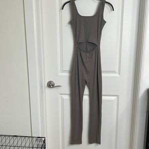Gray Jumpsuit